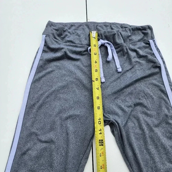 Rue 21 Bossy Joggers Womens Gray White Strerch Pull On Sweatpants Sz M P5 - Picture 3 of 8